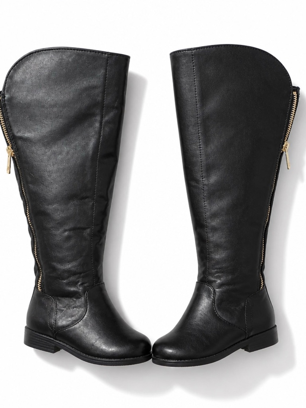 dexflex comfort Black Over-the-Knee Side-Zip Riding Boots